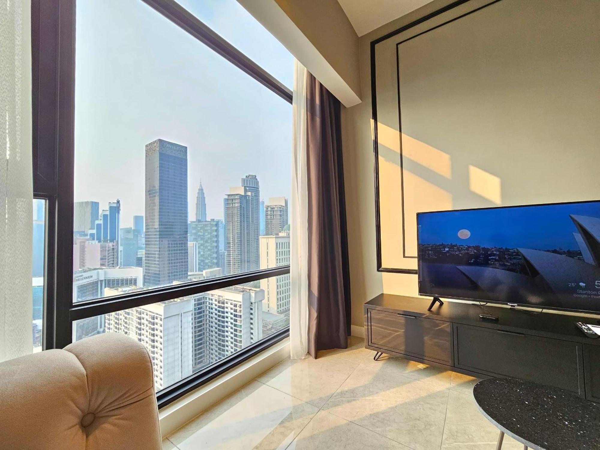 1 Min To Pavilion Bukit Bintang Luna Suites กัวลาลัมเปอร์ ภายนอก รูปภาพ